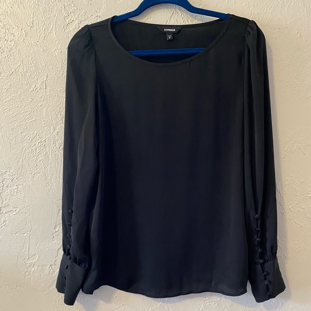 Express - Black Blouse - Medium